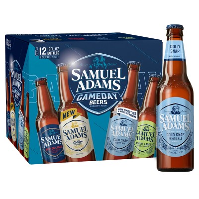 Samuel Adams Gameday Beers Seasonal Variety Pack - 12pk/12 Fl Oz ...