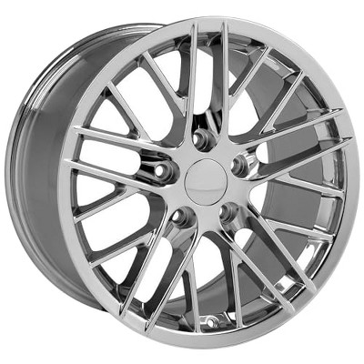 OE Wheels LLC CV08A-17095-5475-54C Chrome Wheel Painted (17 x 9.5 inches /5 x 120 mm, 54 mm Offset)