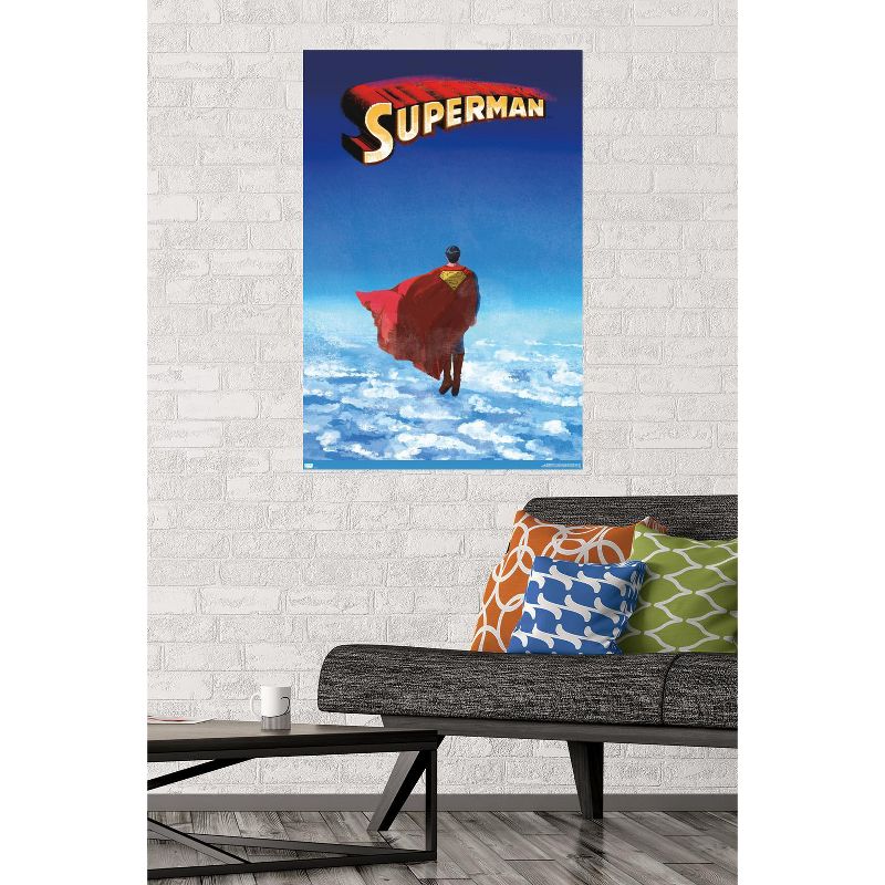 Trends International DC Comics - Superman - Skyline Clouds Unframed Wall Poster Prints, 2 of 7