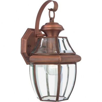 Quoizel Lighting Newbury 1 - Light Sconce in  Aged Copper