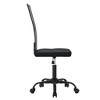 vidaXL Office Chair Black Mesh Fabric - 4 of 4