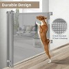 GOTGELIF Retractable Baby Gate 55"/71" Wide x 33" Tall Mesh Gate - 4 of 4