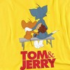Boys' Short Sleeve Tom And Jerry Movie Park Bench T-Shirt - 3 of 4