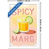 Trends International Reinders: Drinks - Spicy Marg I Framed Wall Poster Prints - 3 of 4