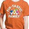 Boys' - Baby Shark - Fintastic Family Short Sleeve Graphic T-Shirt - 2 of 4