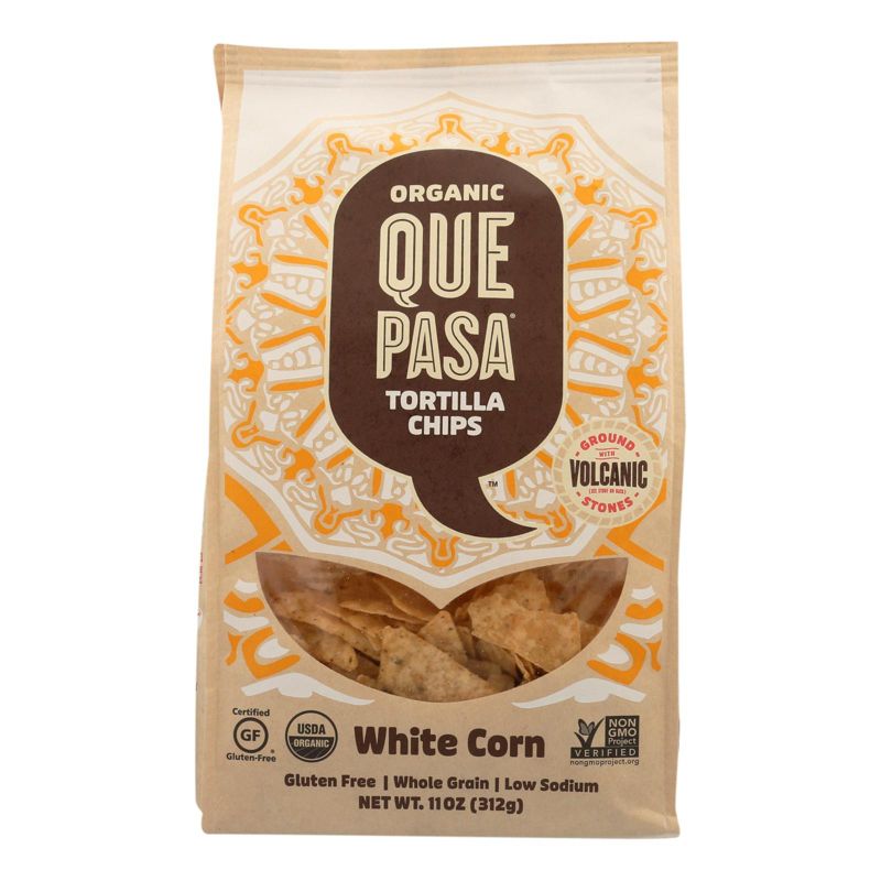 Que Pasa White Corn Tortilla Chips - Case of 6/11 oz, 2 of 7