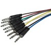 Monoprice 8-Channel 1/4 Inch TRS Male to 1/4 Inch TRS Male Snake 26AWG Cable C/d - 3 Feet With 8 Balanced Mono / Unbalanced Stereo Lines - 3 of 4