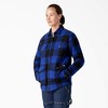 Dickies Women's Flannel High Pile Fleece Lined Chore Coat - 3 of 3