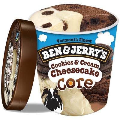 Ben and Jerry's Ice Cream Cookies and Cream Cheesecake - 16oz