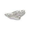 HomeRoots 5" Silver Cast Iron Christmas Bell Trinket Tray - 4 of 4