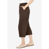 Woman Within Plus Size 7-Day Knit Capri - 4 of 4
