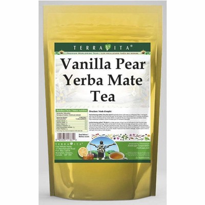 TerraVita Vanilla Pear Yerba Mate Tea (50 tea bags, ZIN: 560379, 2-Pack)
