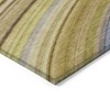 Beige Taupe And Ivory Abstract Washable Indoor Outdoor Area Rug - 4 of 4