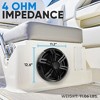 Pyle 12" Slim Waterproof Subwoofer 500W Marine/Car Audio - 4 of 4