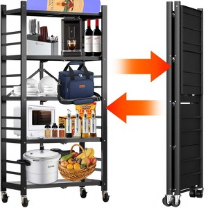 Musment Storage Shelving Unit, Metal Shelf, FoStorage Shelving Unit, Metal Shelf - 1 of 4