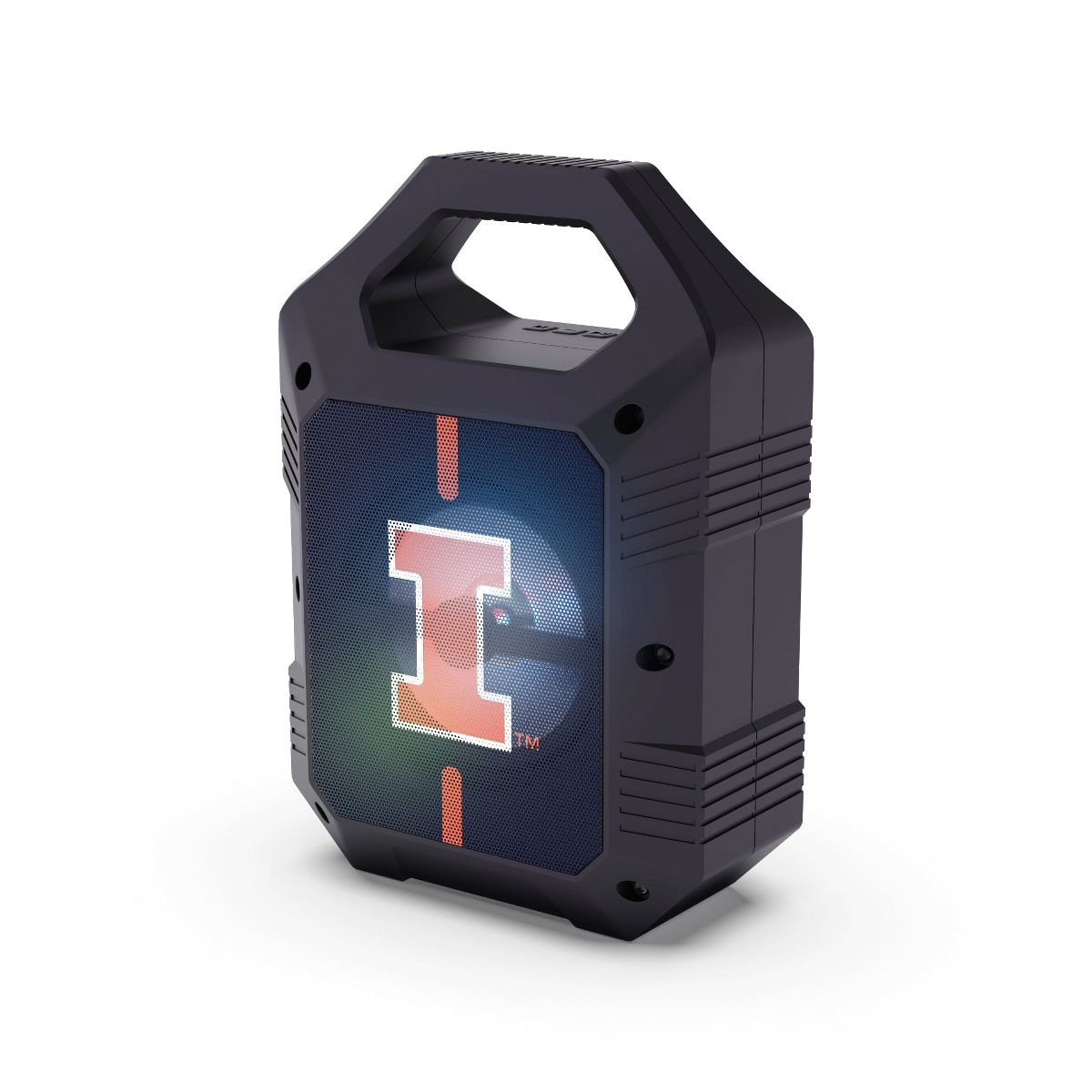 SOAR Collegiate ShockBox XL LED Wireless Bluetooth Speaker- Illinois Fighting Illini