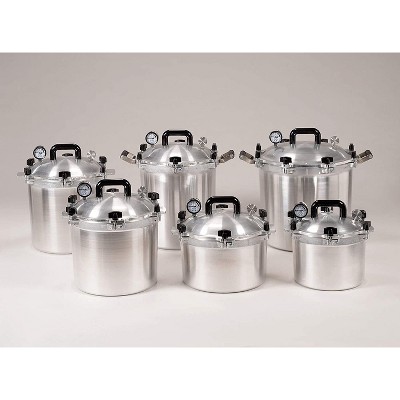 All American 30-Quart Aluminum Pressure Cooker Canner