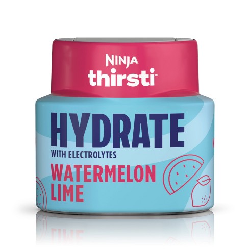 Ninja Thirsti Flavored Water Drops, ENERGY With Invigorating Caffeine,  Peach Mango, Zero Calories, Zero Sugar, 2.23 Fl Oz, Makes 17, 12oz Drinks,  3