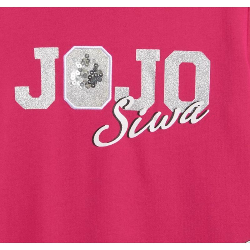 JoJo Siwa Bow Bow Girls T-Shirt and Leggings Outfit Set Little Kid to Big Kid , 4 of 9