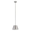Lilly Modern Pendant Light - 12" Steel Shade, Dimmable, 1 Bulb, Chic Design for Home - 2 of 4