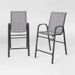2pk Patio Bar Chairs, Outdoor Furniture - Room Essentials™