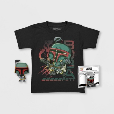 Boys' Star Wars Boba Fett Short Sleeve 