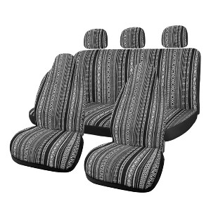 Unique Bargains Universal Car Colorful Blanket Bucket Seat Pad - 1 of 4