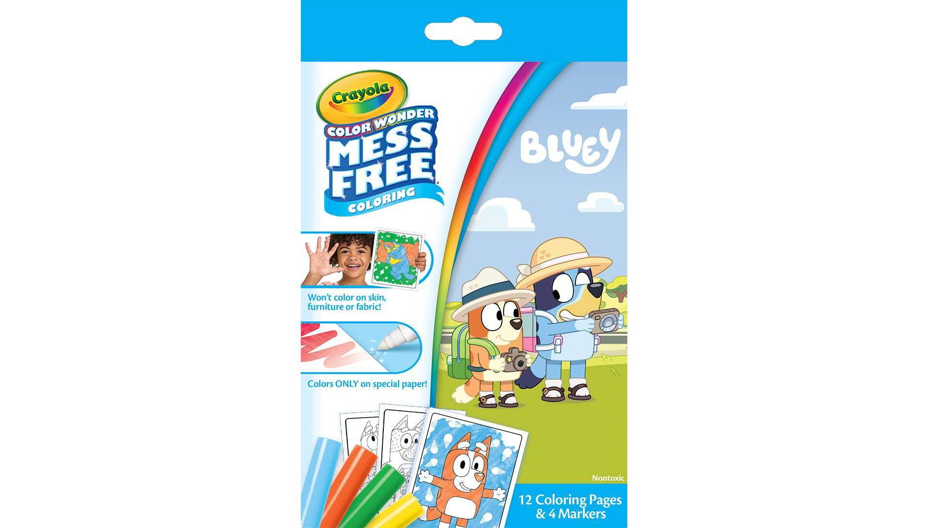 Crayola Color Wonder Bluey Mini Box Set