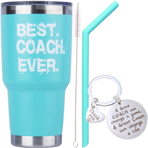  World's Best Trainer Pottery Cup, Custom Coach Gift