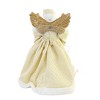 Tree Topper Finial 11.75" Blonde Hair Angel  Tree Topper Christmas Free Standing  -  Tree Toppers - 2 of 3