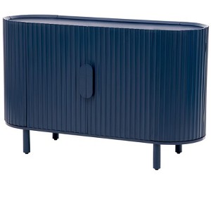 NicBex 47.8 Inch Curved Sideboard Cabinet Modern Kitchen Buffet Cabinet with Adjustable Shelves - 1 of 4