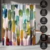 Americanflat 71" x 74" Shower Curtain, Watercolor Strokes 1 by Lisa Nohren - 4 of 4