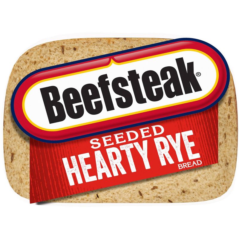 Beefsteak Seeded Hearty Rye Bread - 18oz, 5 of 6