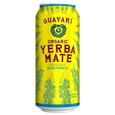 Guayaki Yerba Mate Bluephoria - 15.5 fl oz Can
