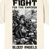 Warhammer 40000 BloodAngels Men's Natural Raw Graphic Tee - 2 of 4