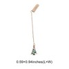 Unique Bargains Christmas Bookmark Metal Colorful 0.59"x0.94" 1 Pcs - 3 of 4