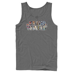 Mens Star Wars Epic Logo Tank Top - 1 of 4