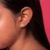 Girls' Unicorn in Flight Standard Sterling Silver Earrings - In Season Jewelry - 3 of 4