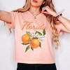 Simply Sage Market Women's Florida Flower Colorful Short Sleeve Relaxed Fit Cropped Tee - 2 of 3