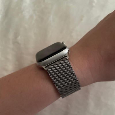 Apple 45mm Graphite Milanese Loop : Target