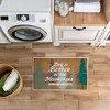 Stupell Industries Retro Rustic Better In Mountains Printed Plush Bath Mat And Bath Rug, Design By Lula Bijoux & Co., 18"X30" - 4 of 4