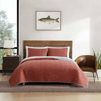 Eddie Bauer Troutdale Quilt Set Orange