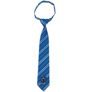 Disguise Harry Potter Costume Necktie, Official Hogwarts Wizarding World Kids Costume Breakaway Child Size Tie, Blue & Gray - 1 of 4