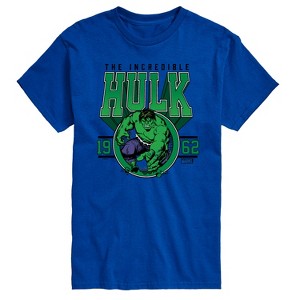 Men's - Marvel - Hulk Collegiate Short Sleeve Graphic T-Shirt - 1 of 4