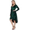 Women's Standard Velvet Formal Holiday Party Gown Dress - 3 of 4