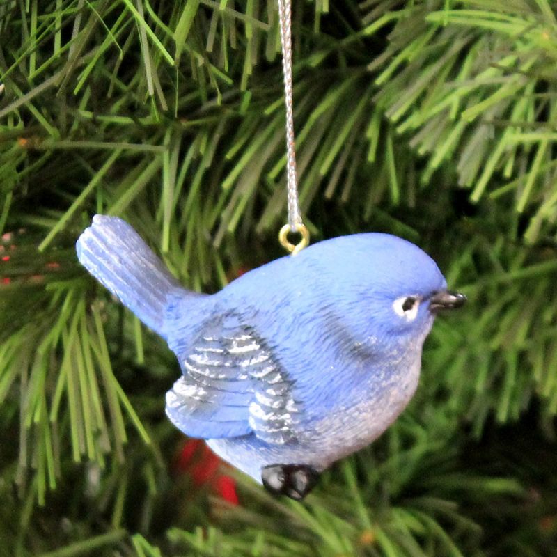 1.5 Inch Bluebird Of Happiness Home Tree Ornaments, 2 of 4