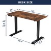 QingMoon Electric Standing Desk, Adjustable Height Stand up Desk, Modern Computer Table with USB Charging Port and Memory Presets for Home Office - 4 of 4