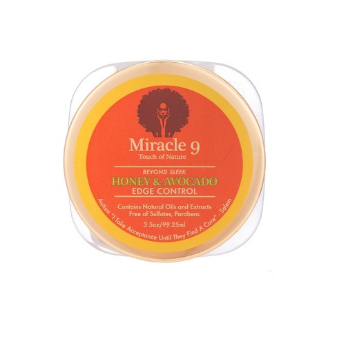 Miracle 9 Touch of Nature Beyond Sleek Hair Edge Control - 3.5oz