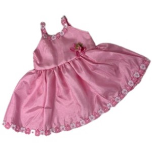 Doll Clothes Superstore Pink Darling Dress Fits 14 Inch Baby Alive And Little Baby Dolls - 1 of 4
