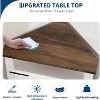Corner Bathroom Cabinet,Small Corner Cabinet for Bathroom, Kitchen, Living Room,White - 3 of 4